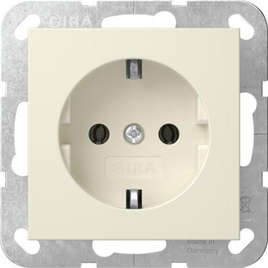wandcontactdoos/RA System 55 cr.wit