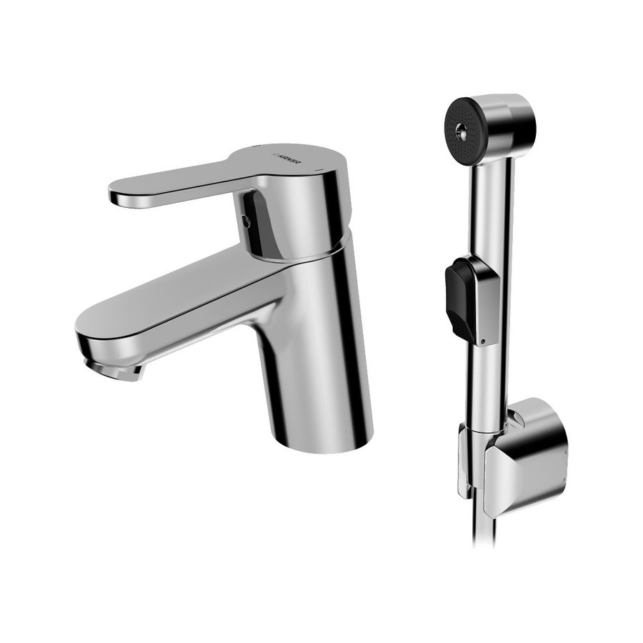 Primo bidetta wastafelmengkraan vaste uitloop zonder  boorgat