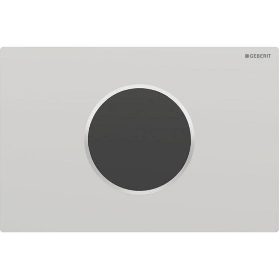 Sigma10 losse bedieningsplaat (onderdeel) 1-toets round IR matchroom/glanschroom