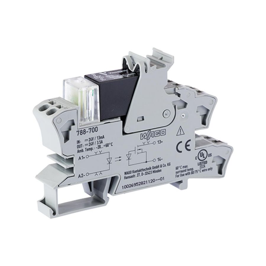 Solid state relaismodule Nom. ingangsspanning DC 24V 788-700