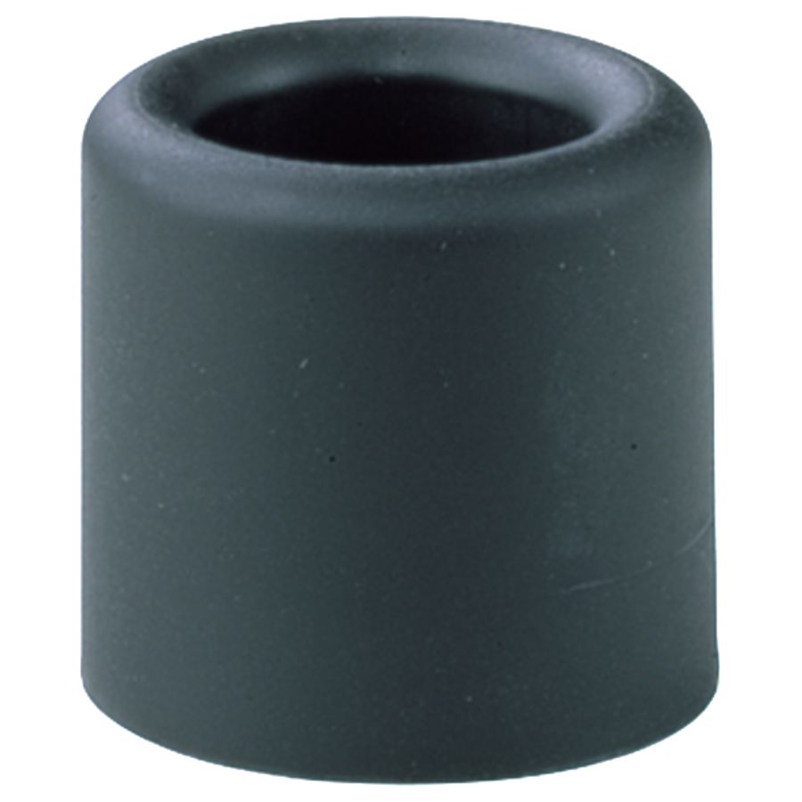 Eindtule kunststof Ø21,2mm zwart VVE=50 843657