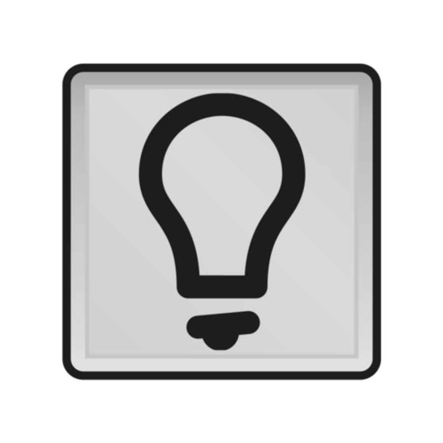 Lampsymbool spuitwaterdichte controleschakelaars/drukknoppen