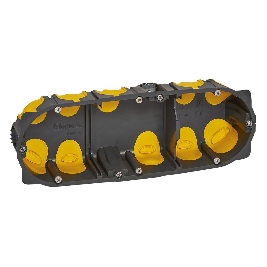 Eco Batibox 3V 40mm Luchtdicht voor hollewand voor 6/8 mod M