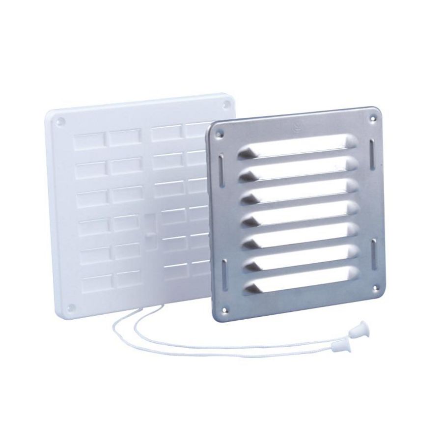 Ventilatieset 160x160mm wit/blank