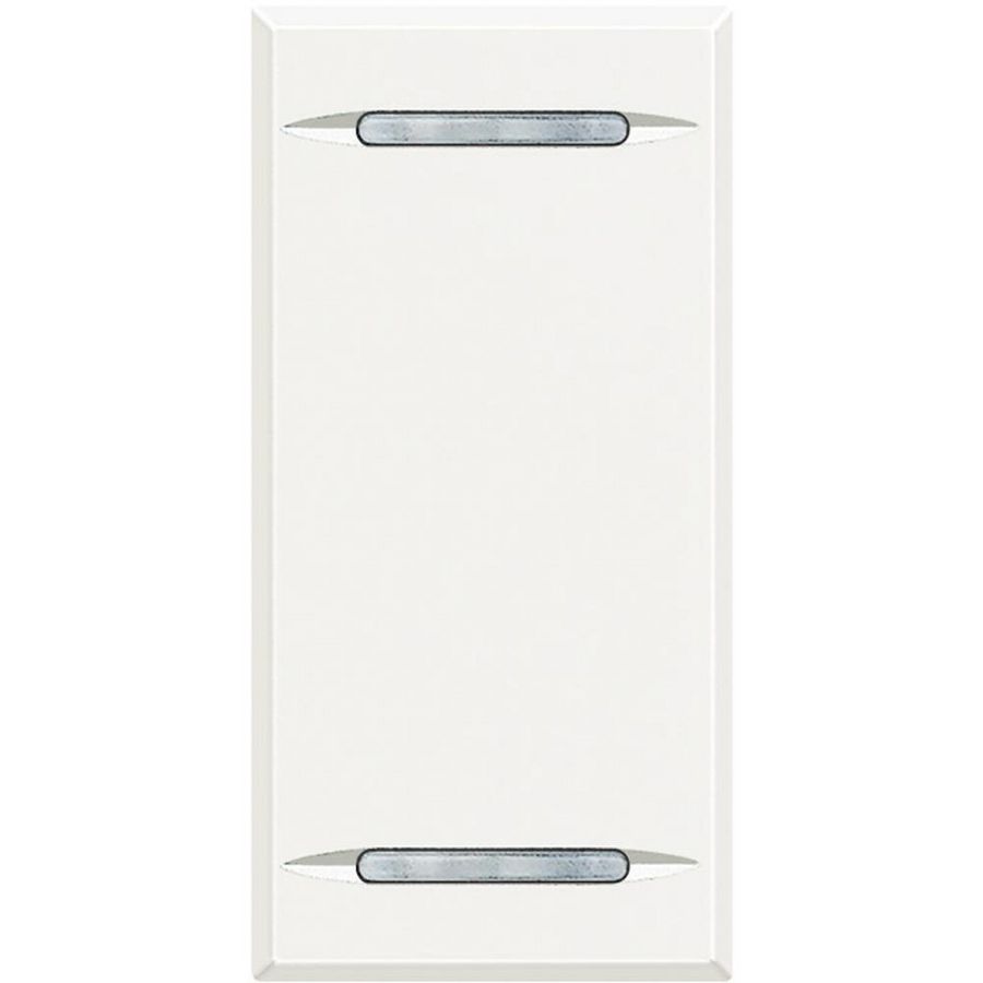 Wipschakelaar Zonder symbool 2f 1 module 2 ind.lamp VVE=10