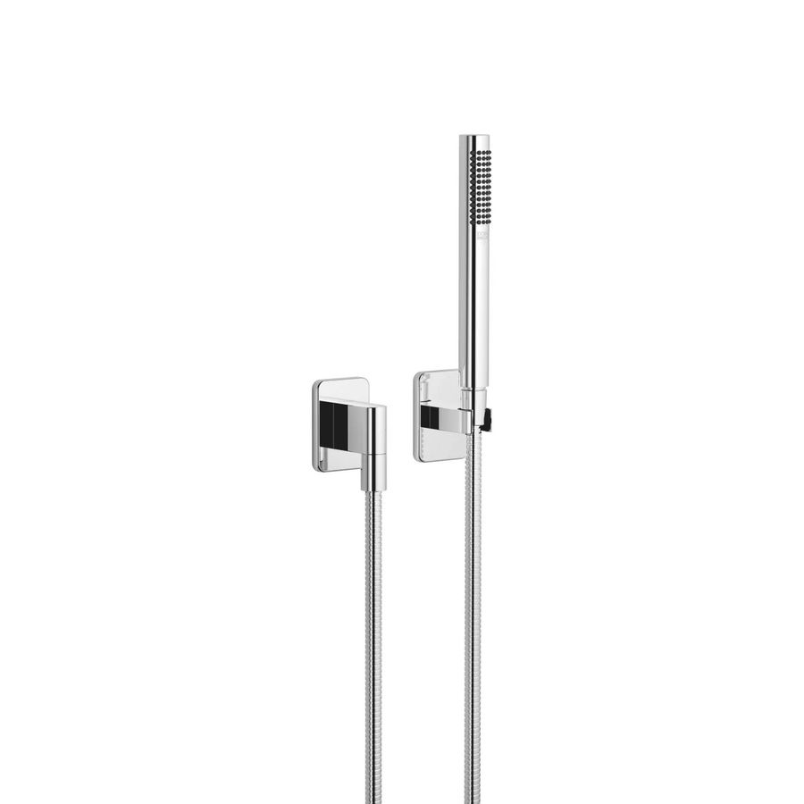 LULU Douchegarnituur rozetten FlowReduce chr