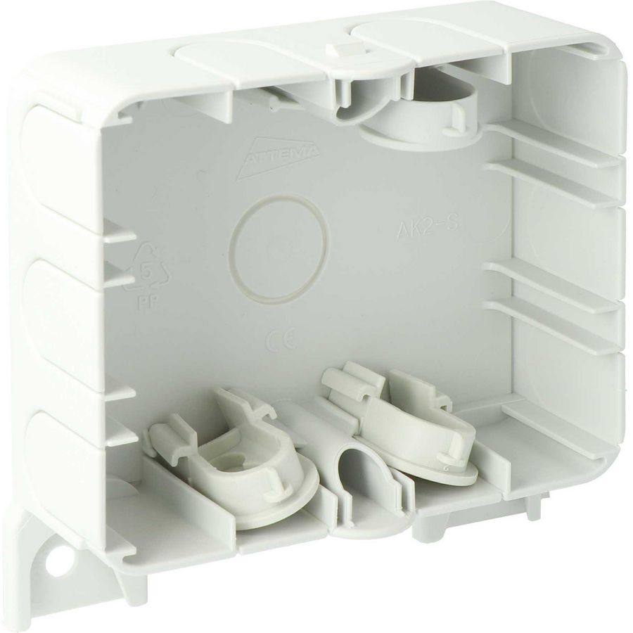 Op de wand/plafond AK2-S Data Onderbak