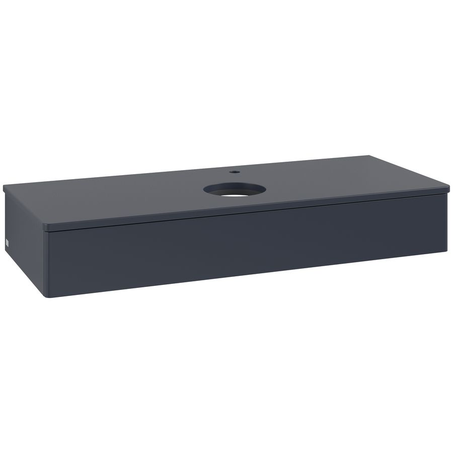 Wastafelonderkast Antao 1200x190x500mm Mid.Blue Matt Lacquer K10050HG
