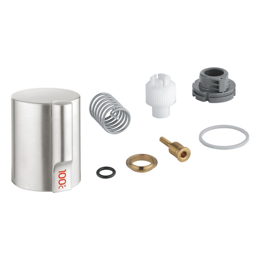 Greep 46677DC0 supersteel (rvs look)