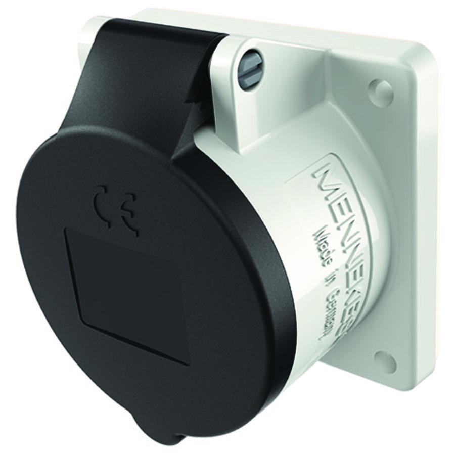 Inbouwwandcontactdoos 16A 4-polig  7H 500V IP44 TwinCONTACT