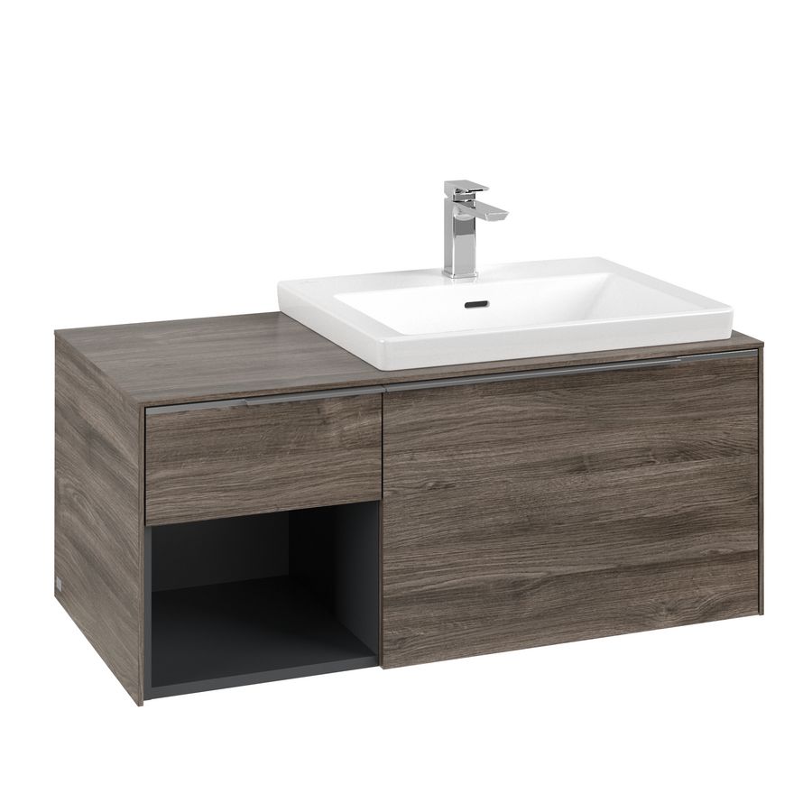 Wastafelonderkast Subway3.0 1001x422,5x516mm Stone Oak C571L0RK
