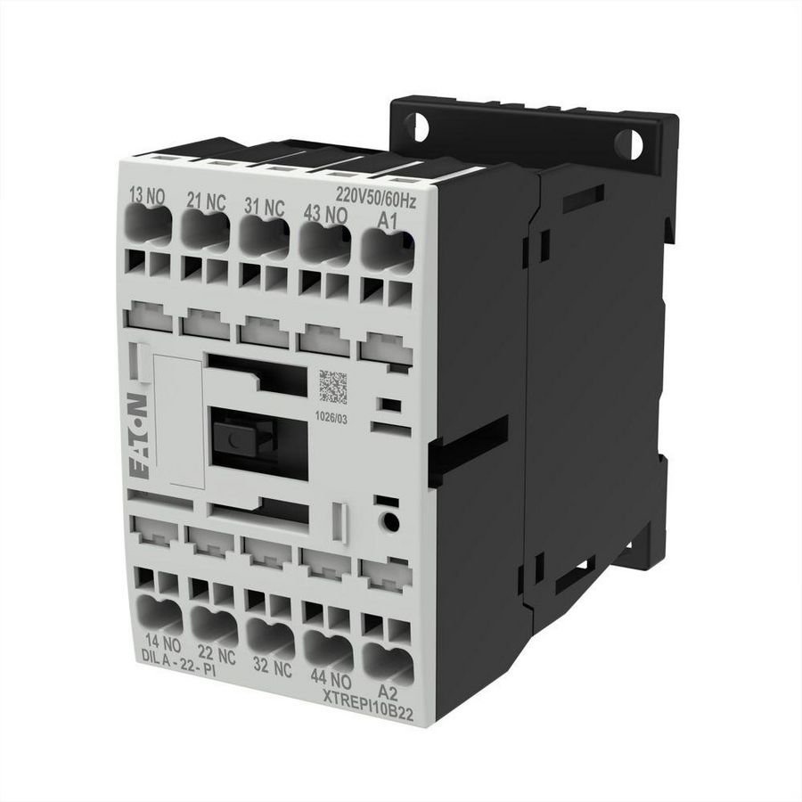 Hulprelais DILA-22(220V50/60HZ) 2m 2v Push-in