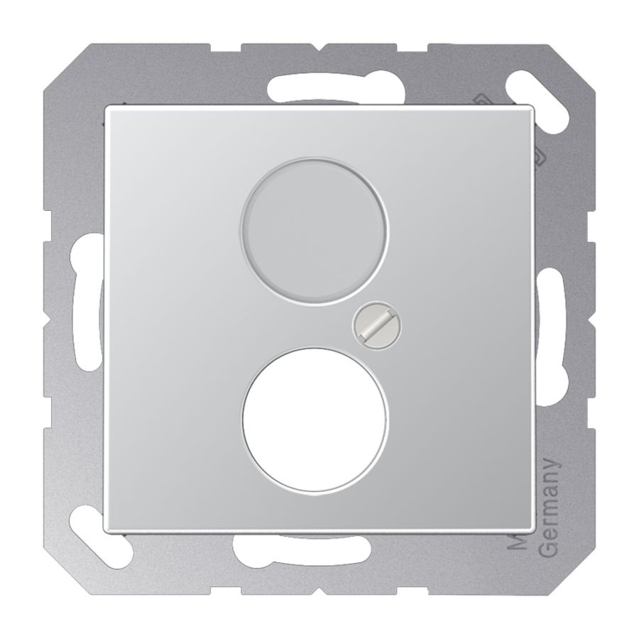 Afdekking A500 aluminium voor BNC en L2S