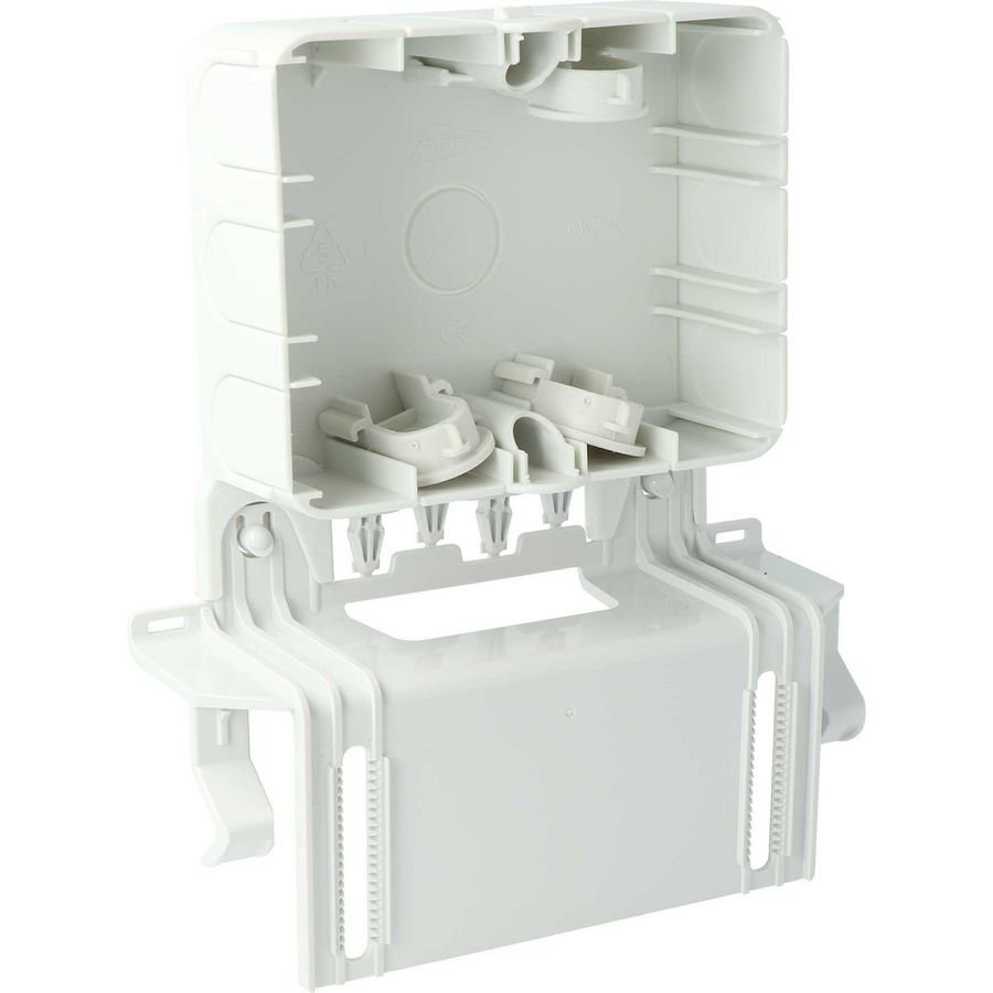 Kabeldoos op de wand/plafond AK2-S Data/GZ  incl. montageplaat