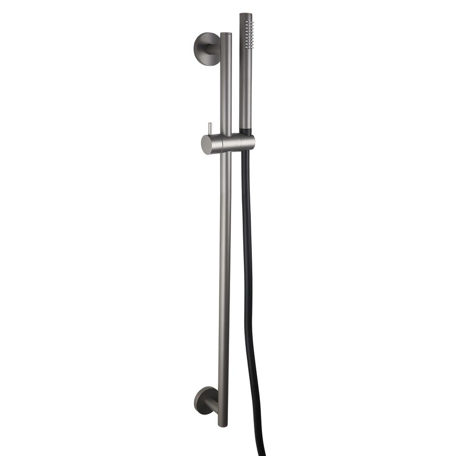 Douchegarnituur LIFE metalen glijstang 20xL755mm mercury grijs