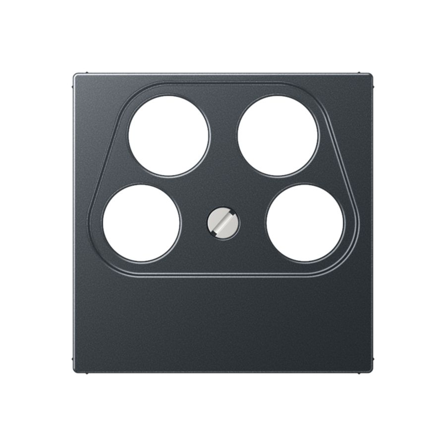 Afdekking A500 antraciet voor SAT-TV