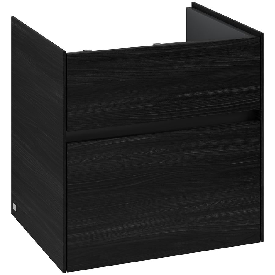 Wastafelonderkast Collaro 554x546x444mm Black Oak C008B0AB