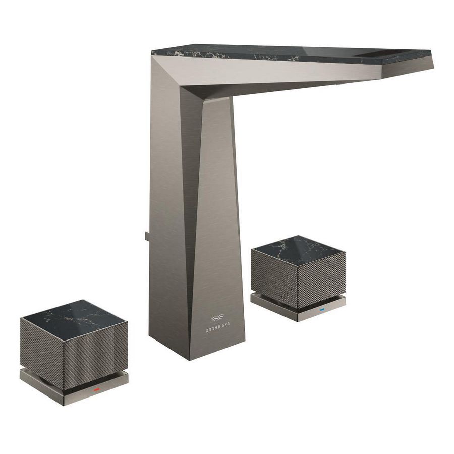 Allure Brilliant Private Collection M-size graphite w/ black Caesarstone knob handles