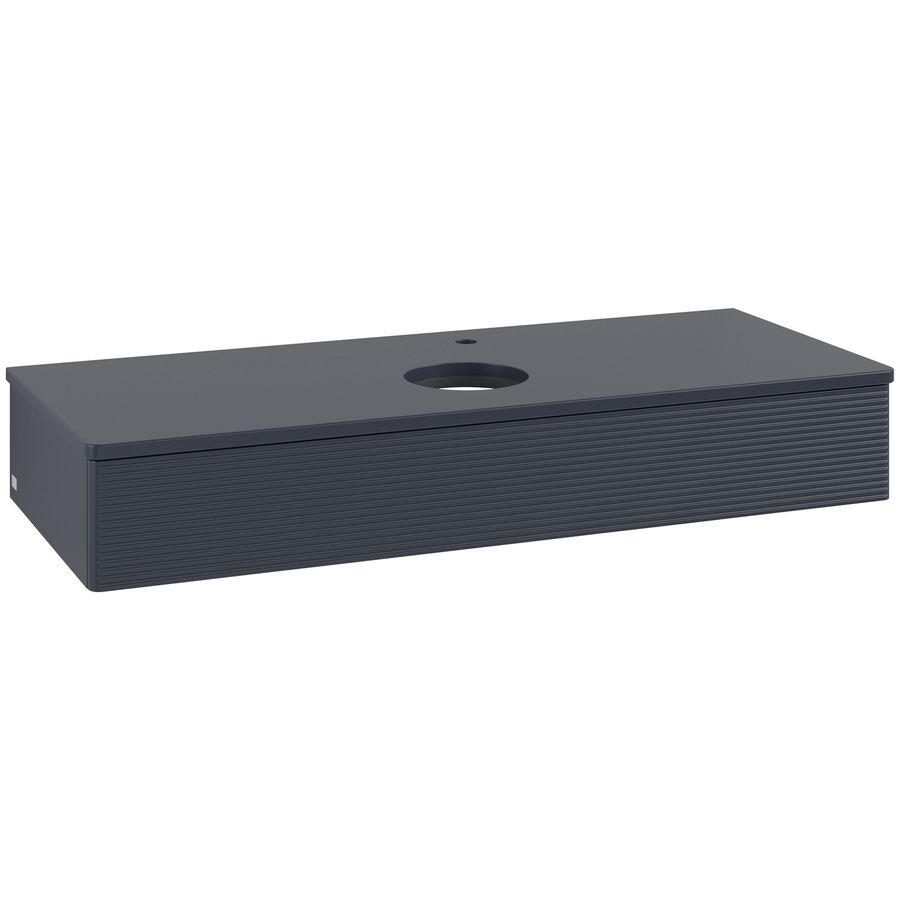 Wastafelonderkast Antao 1200x190x500mm Mid.Blue Matt Lacquer K10150HG