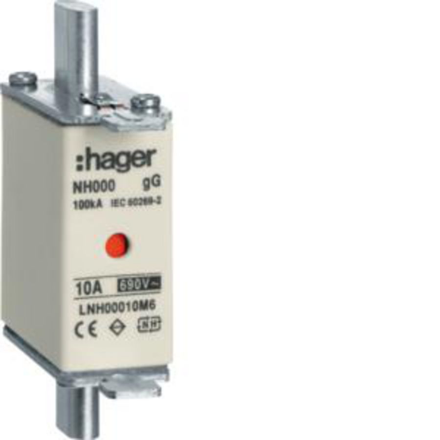 Mespatroon NH000 10A 690V gG combimelder VVE=3