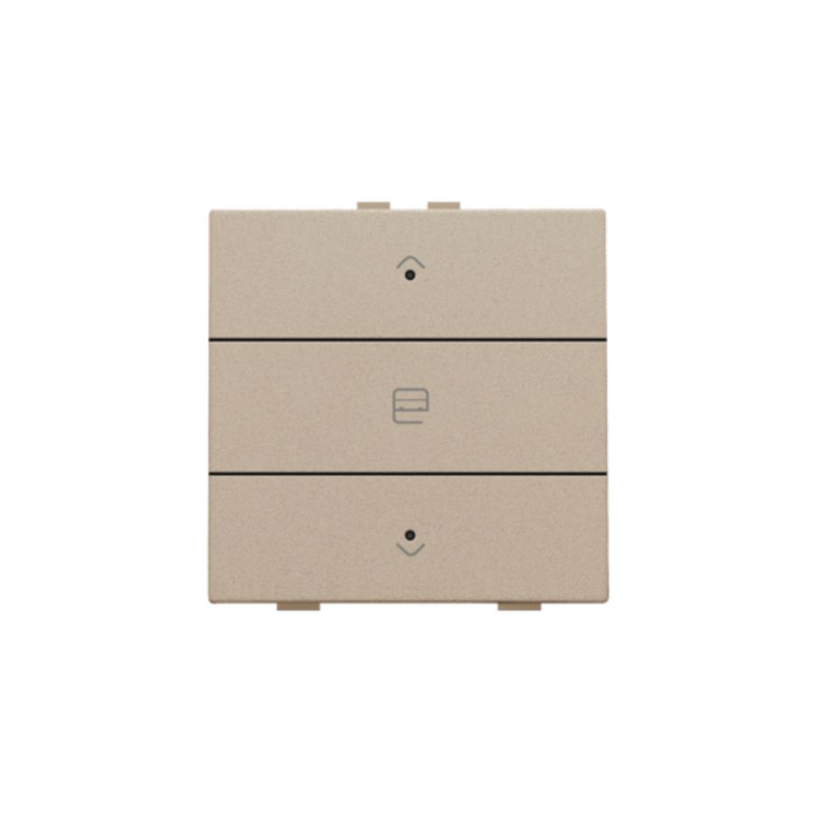 Enkelv. motorsturingsbed. led HomeControl champagne