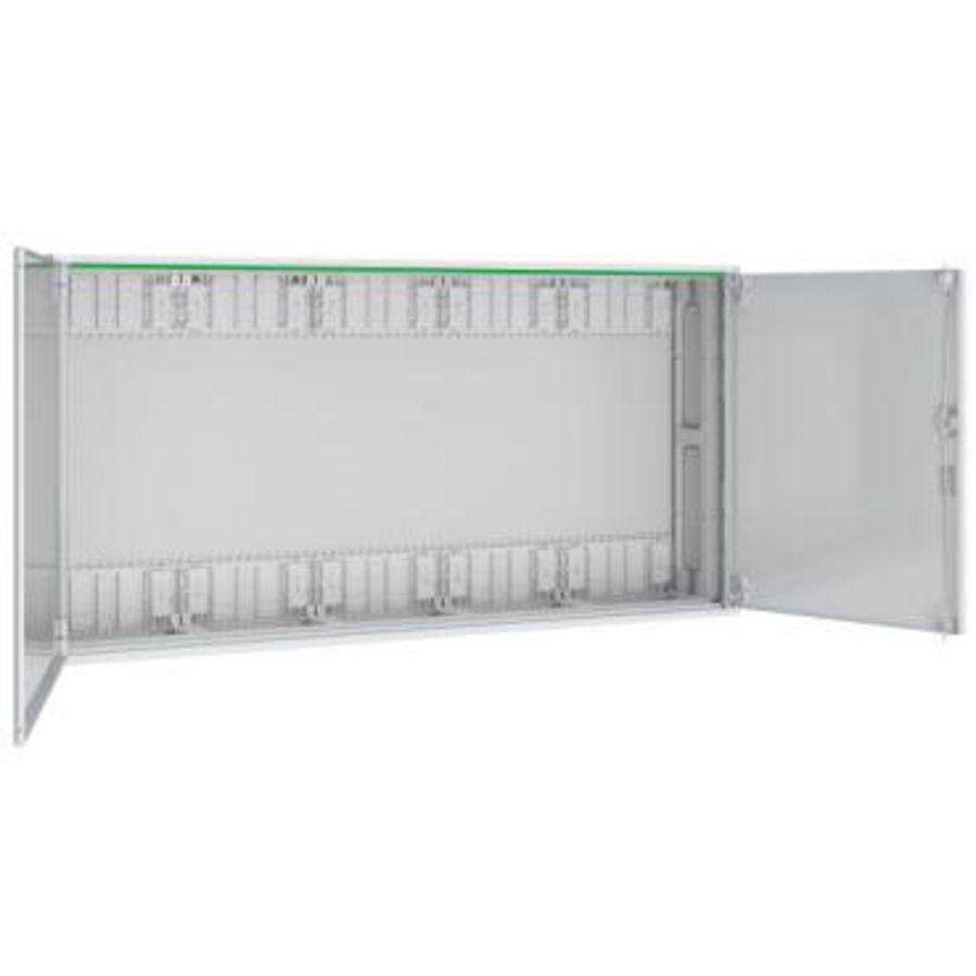 Metalen wandbehuizing B1300xH650xD210mm IP44 klasse II