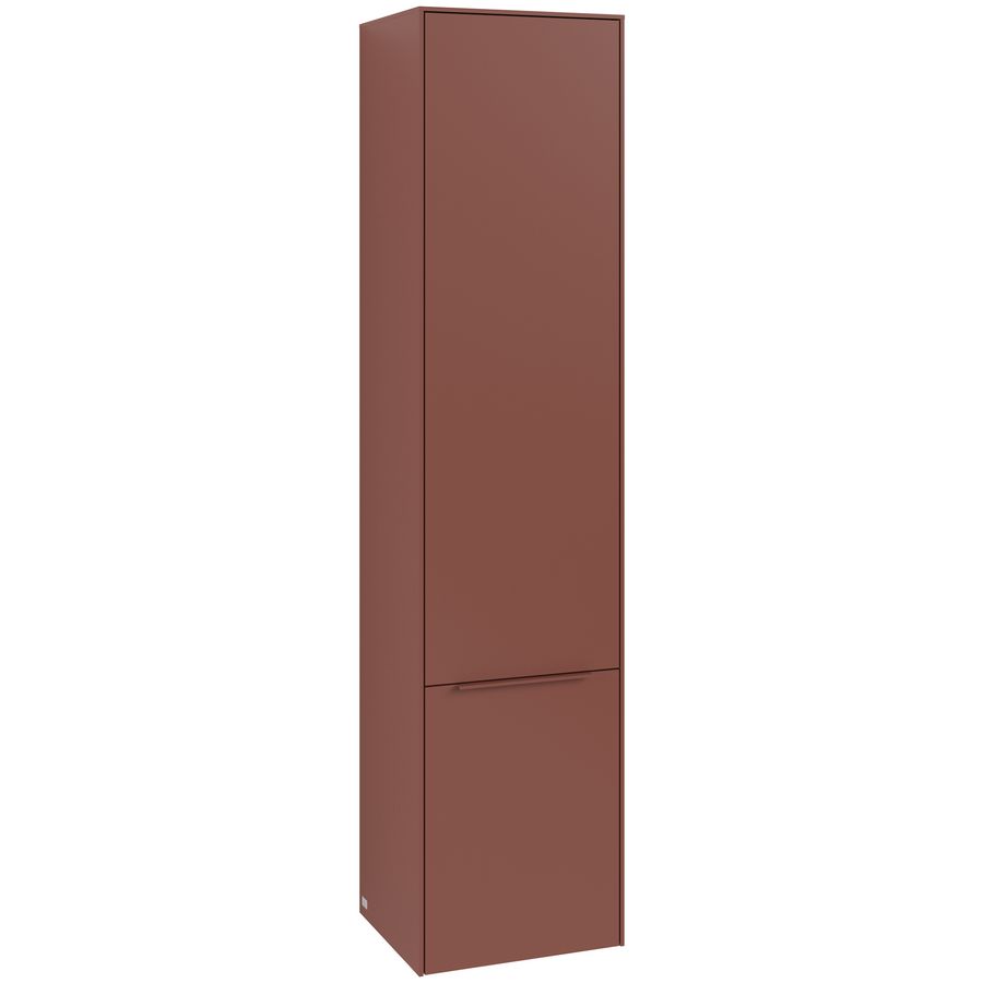 Hoge kast SUBWAY 3.0 400x1710x362mm Wine Red C58702AH greep monochroom