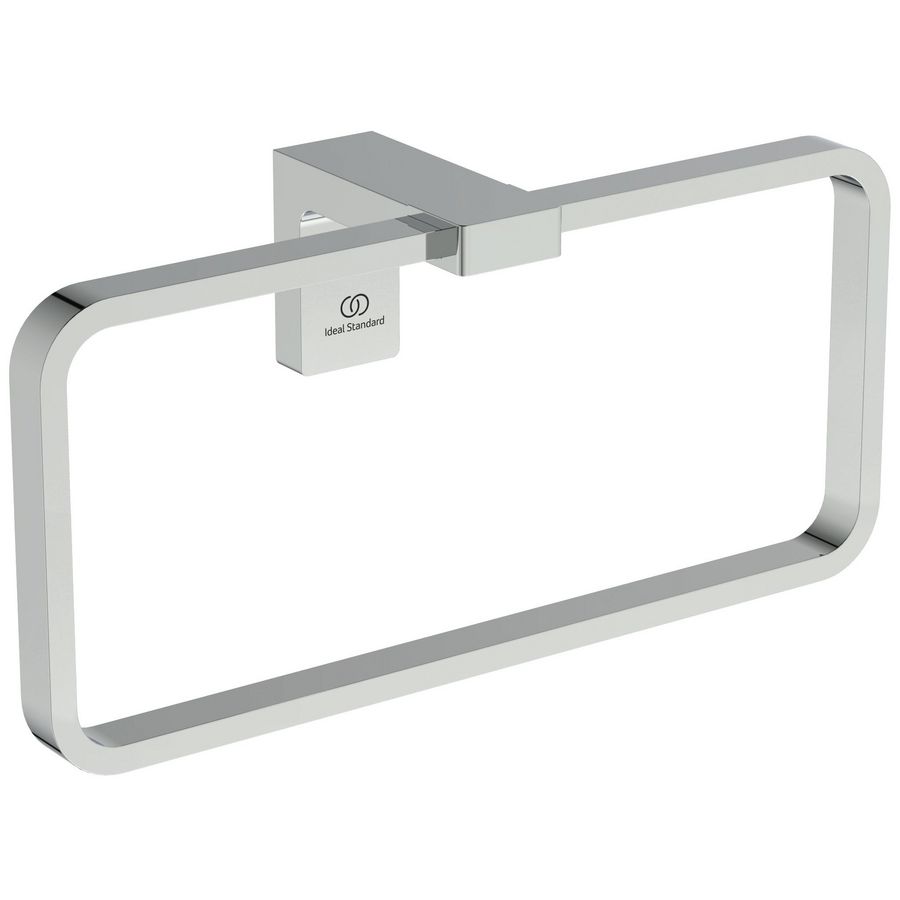 conca handdoekring rechthoekig chroom T4502AA