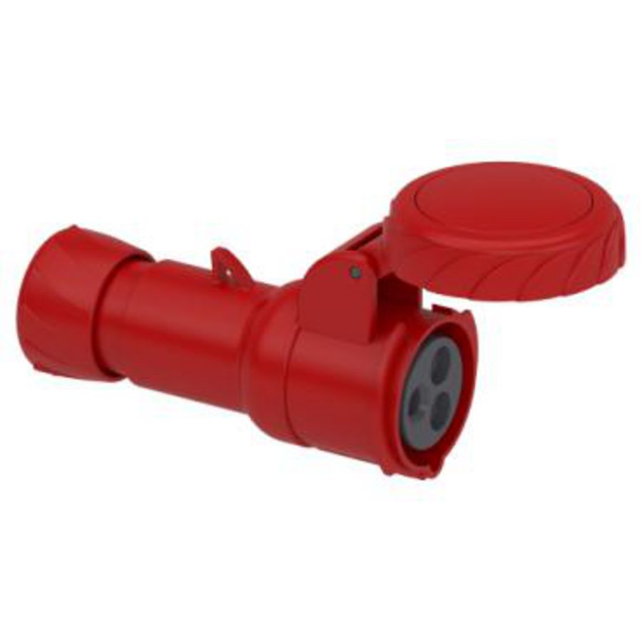 Koppelcontactstop FAST 2P+A 16A 380-415V AC 9h IP6 PratiKa