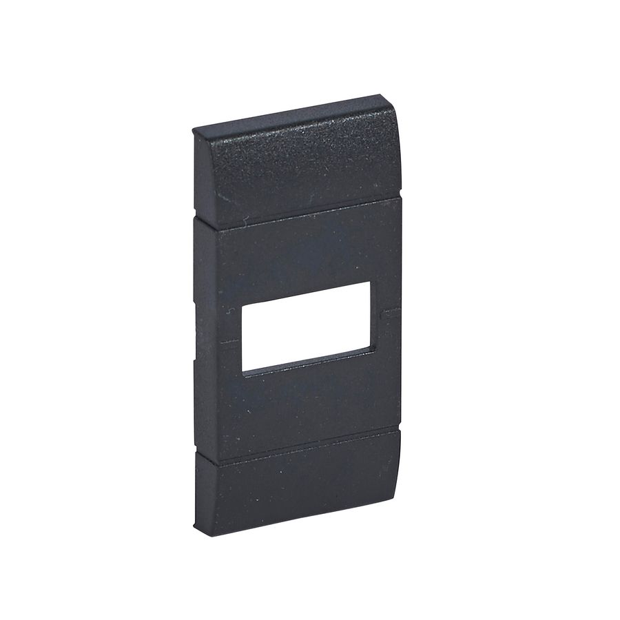 Toets venster axiaal 1 module antraciet Livinglight