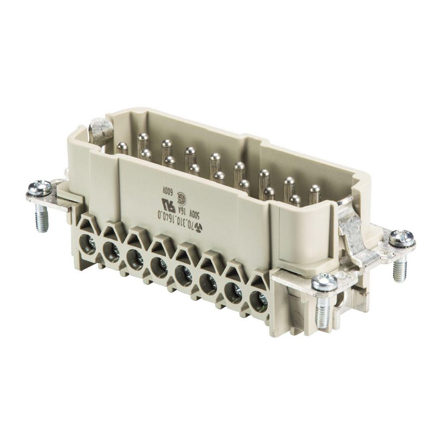 Contactblok 70.310.1640.0 VPE 1
