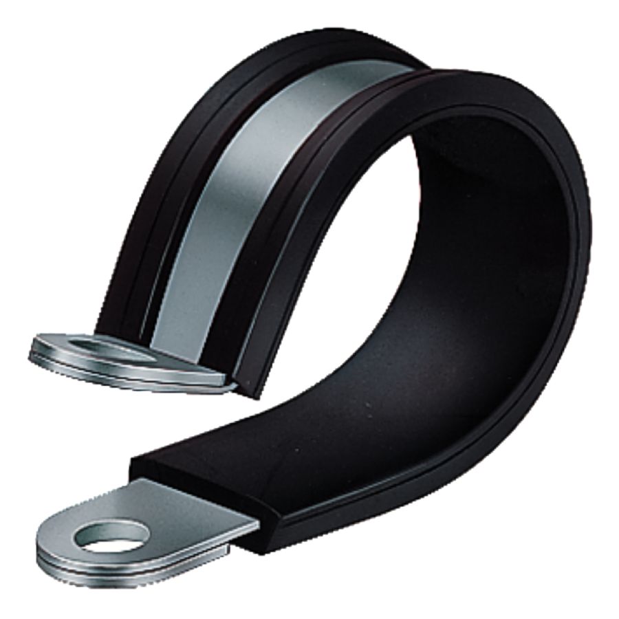 Beschermklem metaal met rubberprofiel Ø10mm VVE=50