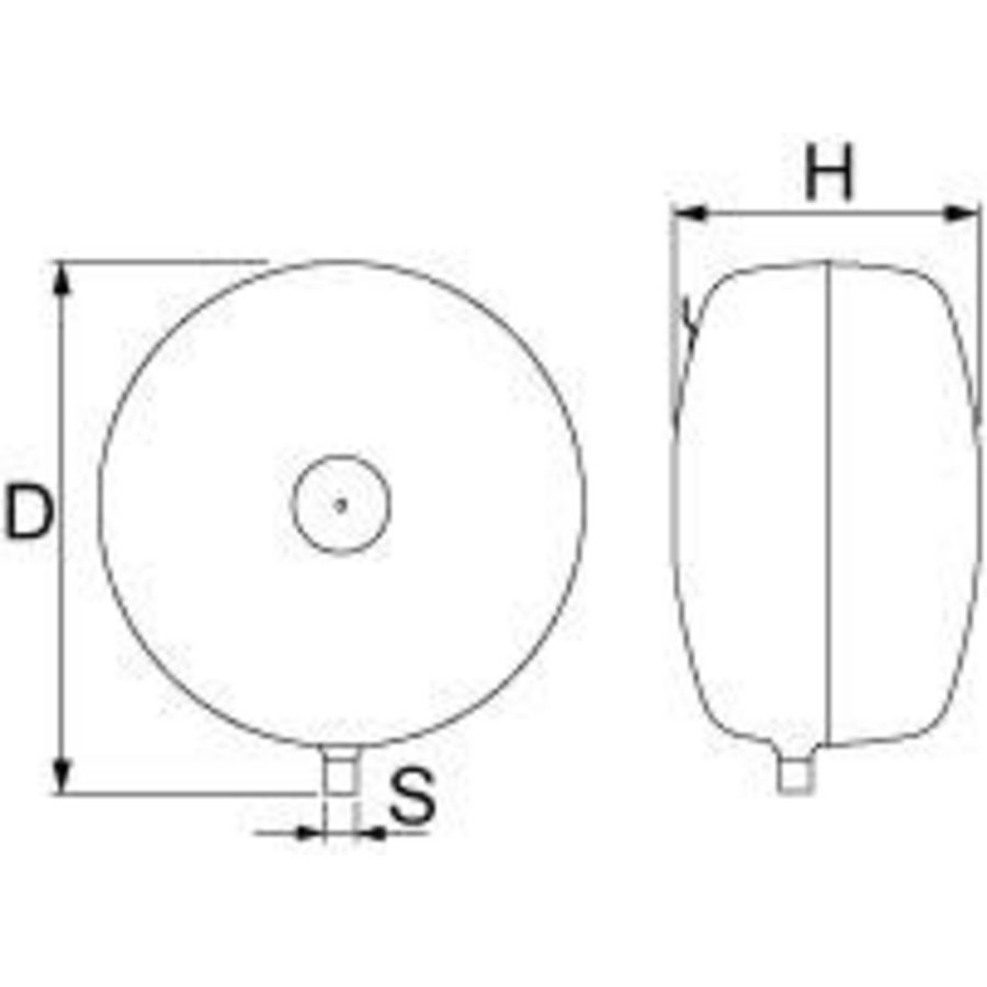 Compresso CD 80.9 E Uitbreidingsvat