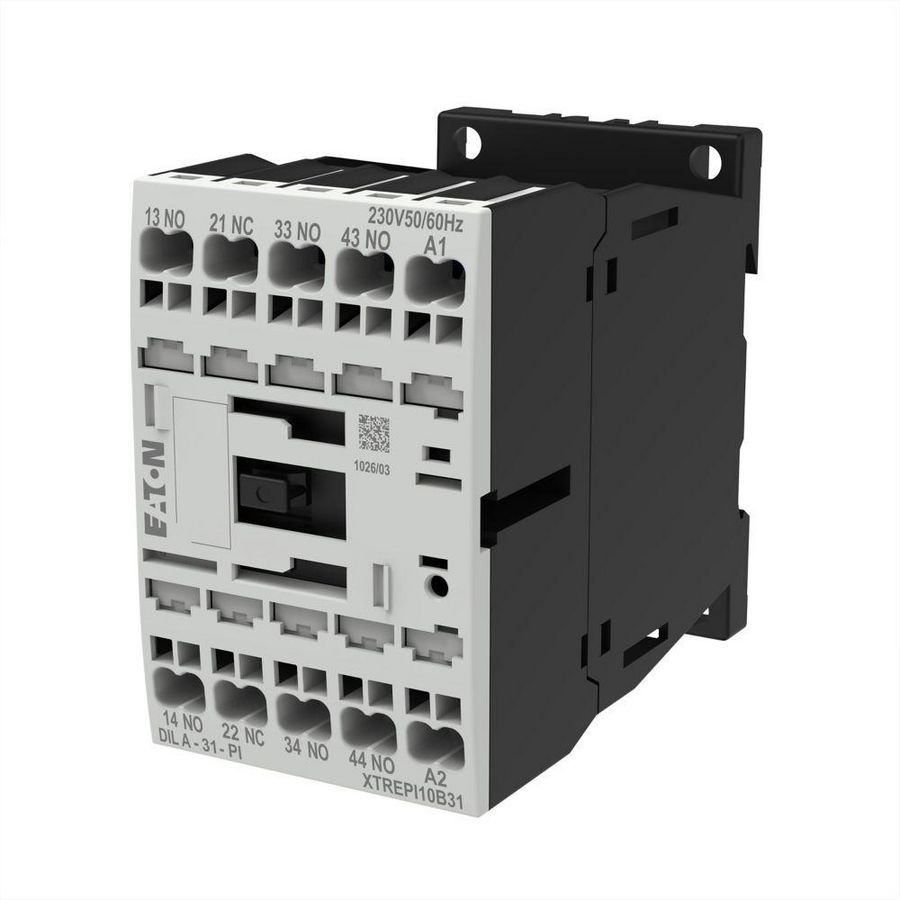 Hulprelais DILA-31(230V50/60HZ) 3m 1v Push-in