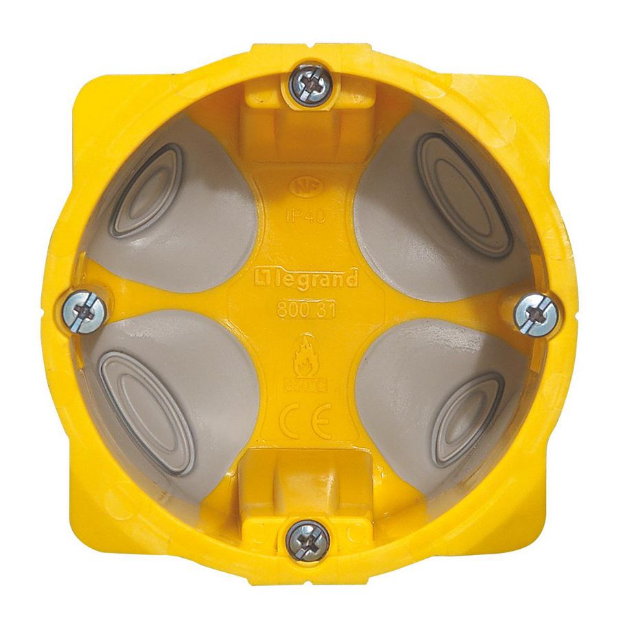 Inbouwdoos Ecobatibox holle wand energy 1 post 50mm