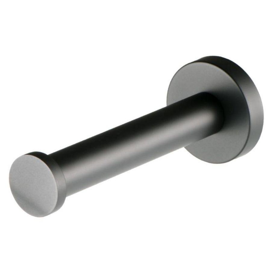 Reserveclosetrolhouder zwart NEMOX BLACK