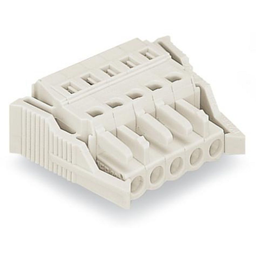 1-draads FE steker 2,5mm² li.grijs 721-102/037-000 VVE=100