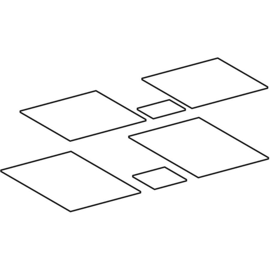 myDay set antislipmatten: Breedte wastafel=100cm