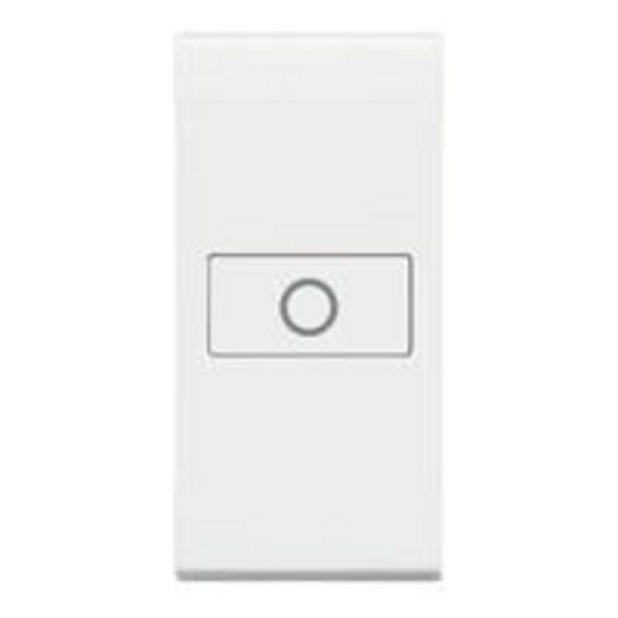 Toets wit verlichte symbool ax 1 module Livinglight