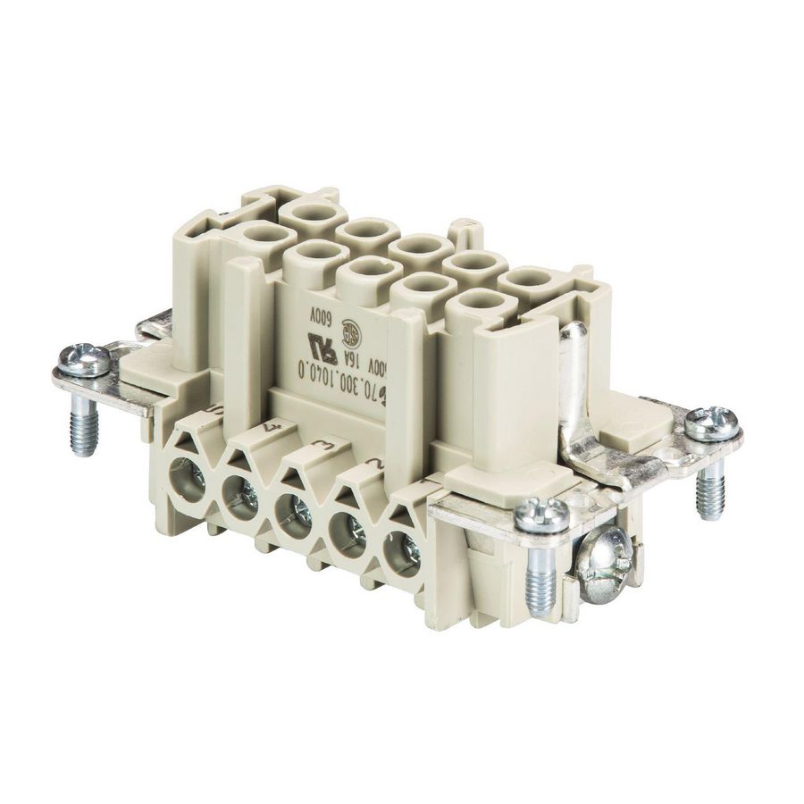 Contactblok 70.300.1040.0 VPE 1