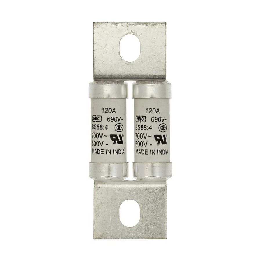Zekering hoge snelheid 120A AC 690V DC 500V 200kA 37x VVE=5