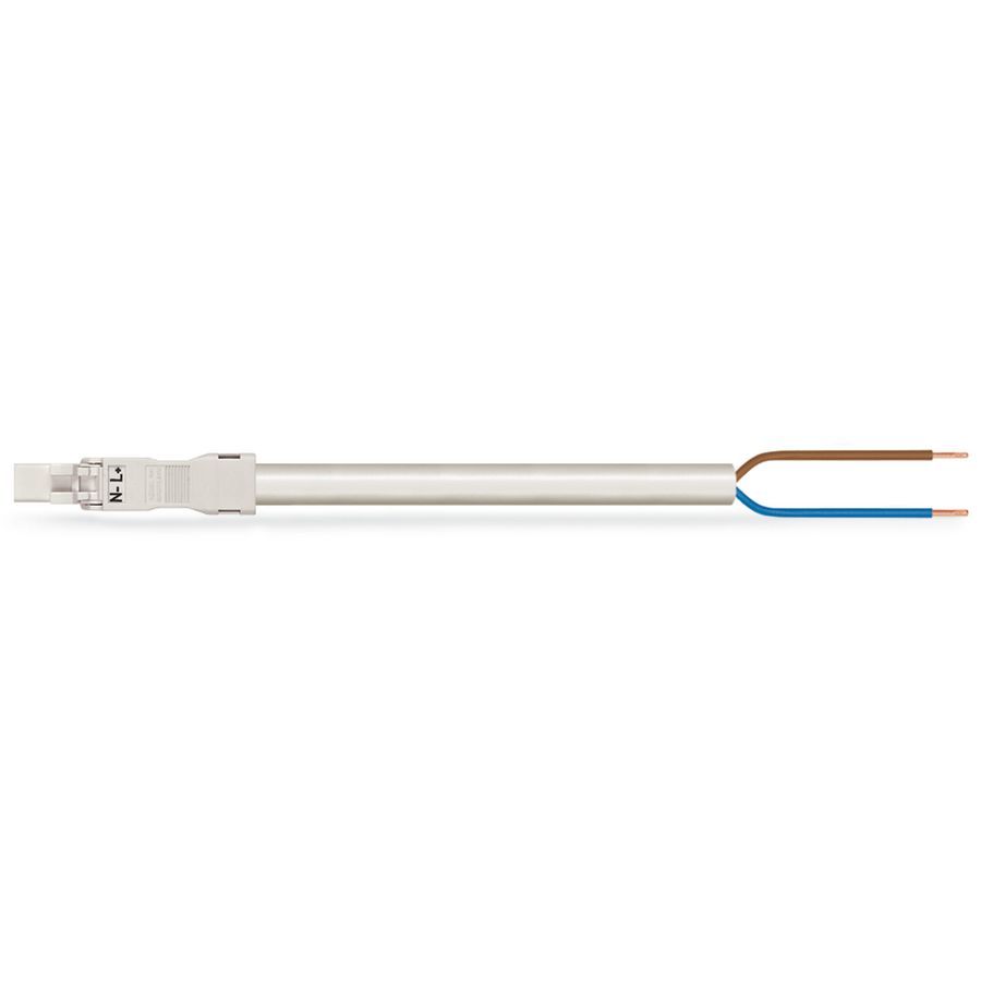 Geconf.aansluitkabel Eca Steker/open einde 891-8992/205-102