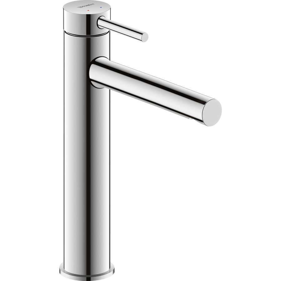 Circle 1-hendel wastafelmengkraan L chroom 52x204x245mm