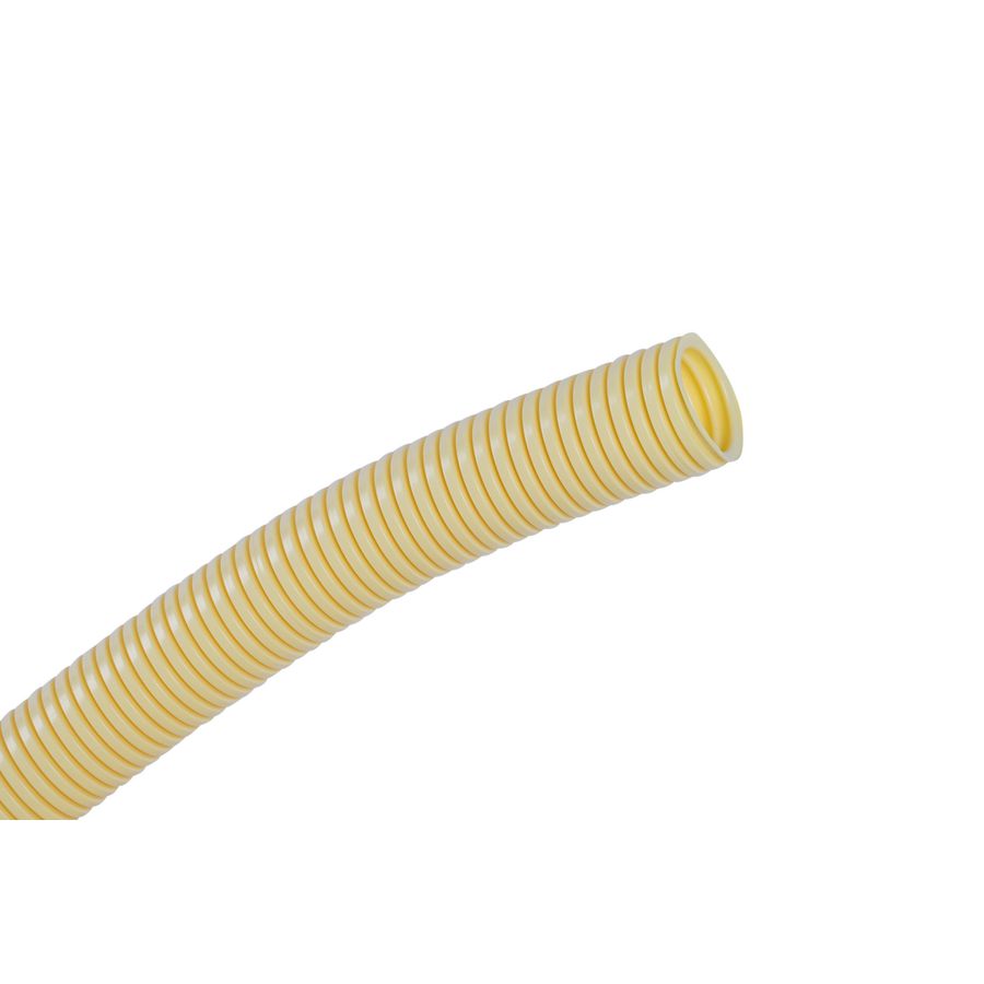 Rol a 25m. flexibele buis pvc FLEXIVOLT FLEX 32mm 1.1/4" creme