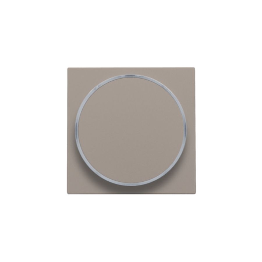 Afwerkingsset doorschijnende ring z. symbool 6A bronze c.