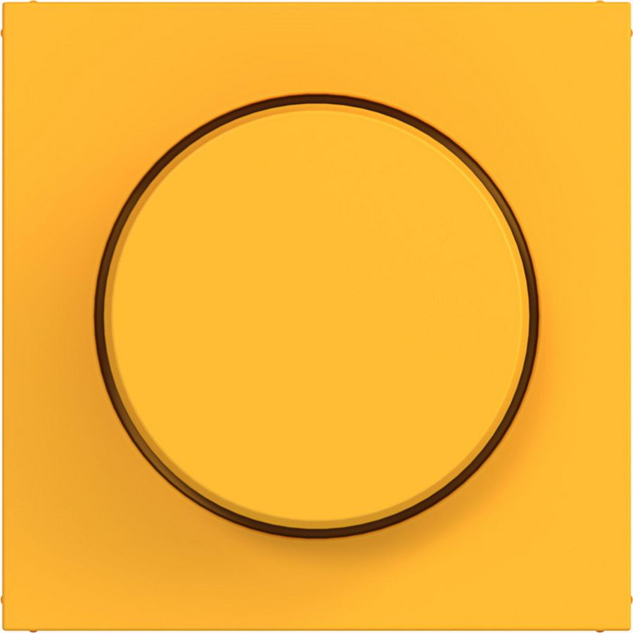 Afdekking voor draaidimmer A.x/C.x saffron mat