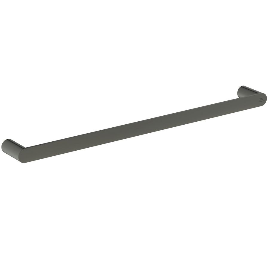 conca handdoekhouder 60cm rond enkel magnetic grey (grijs) T4499A5