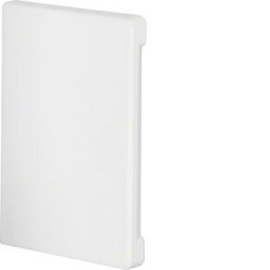 Eindplaat BR65 65x100mm halogeenvrij verkeerswit