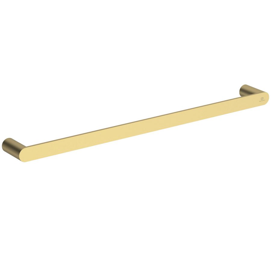 conca handdoekhouder 60cm rond enkel brushed gold (mat goudkleurig) T4499A2