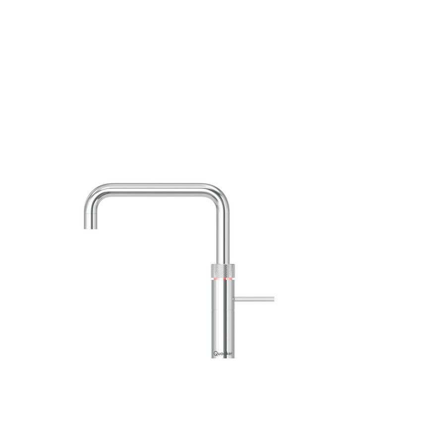 Alles-in één-keukenkraan kokend water FUSION SQUARE Chroom excl. reservoir